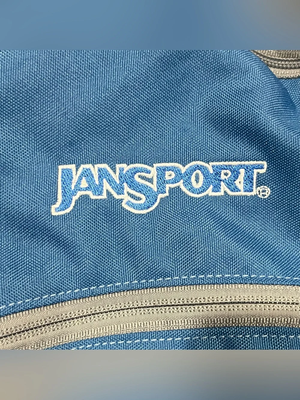 Blue Jansport Backpack unisex